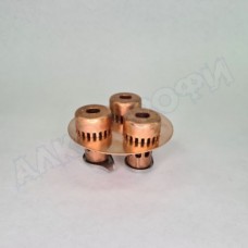 Тарелка 4" для колпачковой колонны медная Тарелка 4" для колпачковой колонны медная